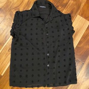 Textured Poke-a-Dot blouse